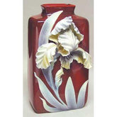 Franz Collection Iris Flower Sculptured Porcelain Vase FZ00559 - Eva Essentials